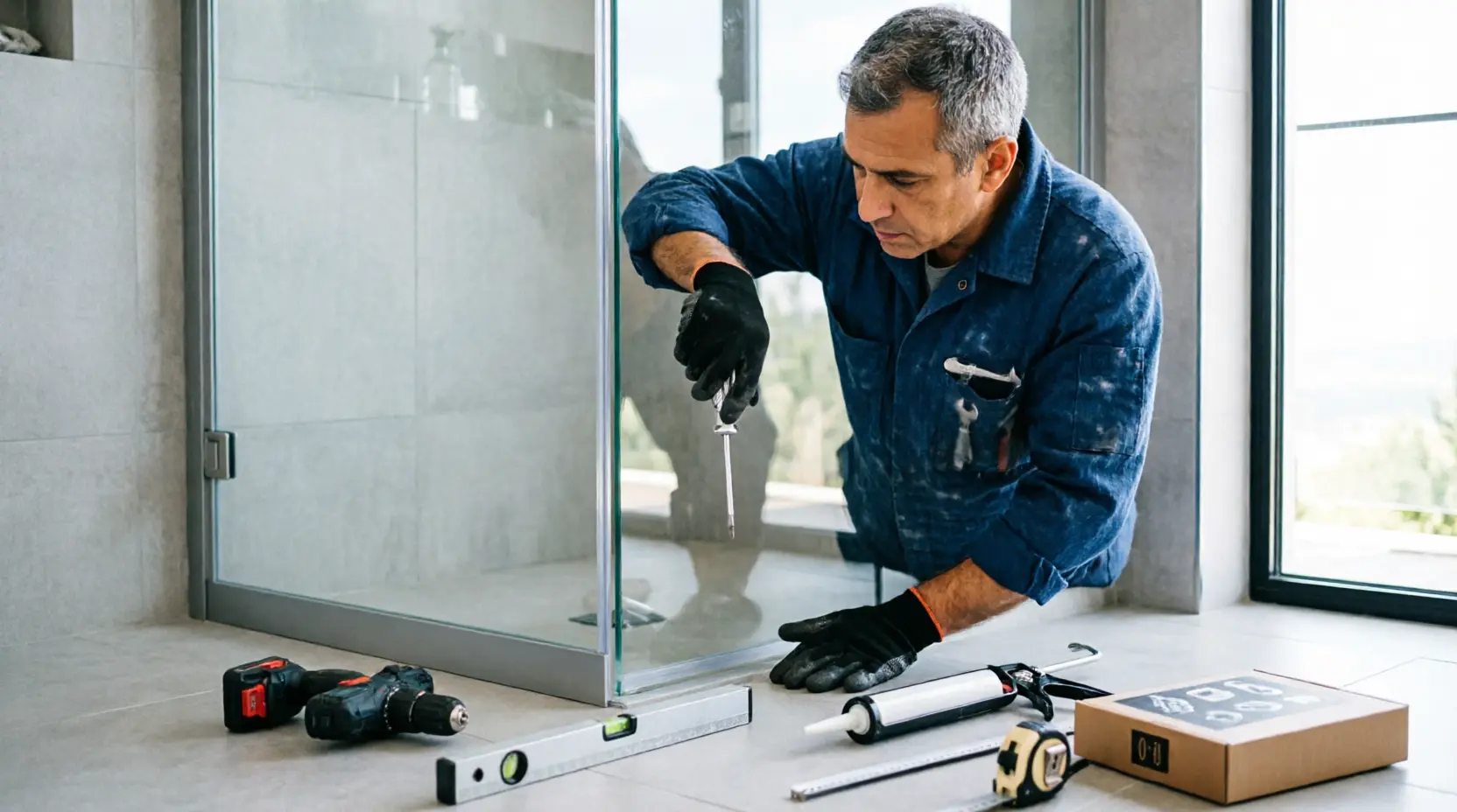 Профессиональная сборка и установка душевых кабин